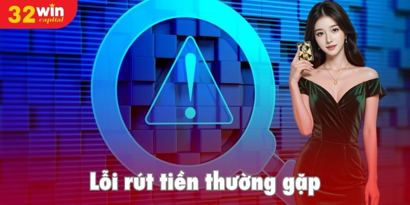 Lỗi rút tiền thường gặp và cách khắc phục
